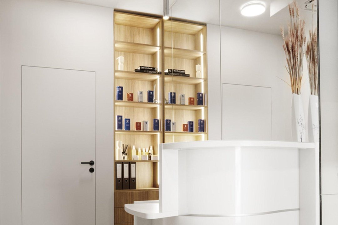 Behandlungsraum von 1A Glow Concept im Frankfurter Westend